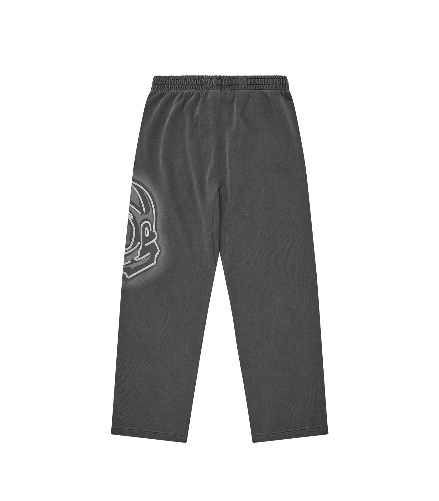 SPRAY ASTRO WIDE LEG SWEATPANTS - GREY - Image 3