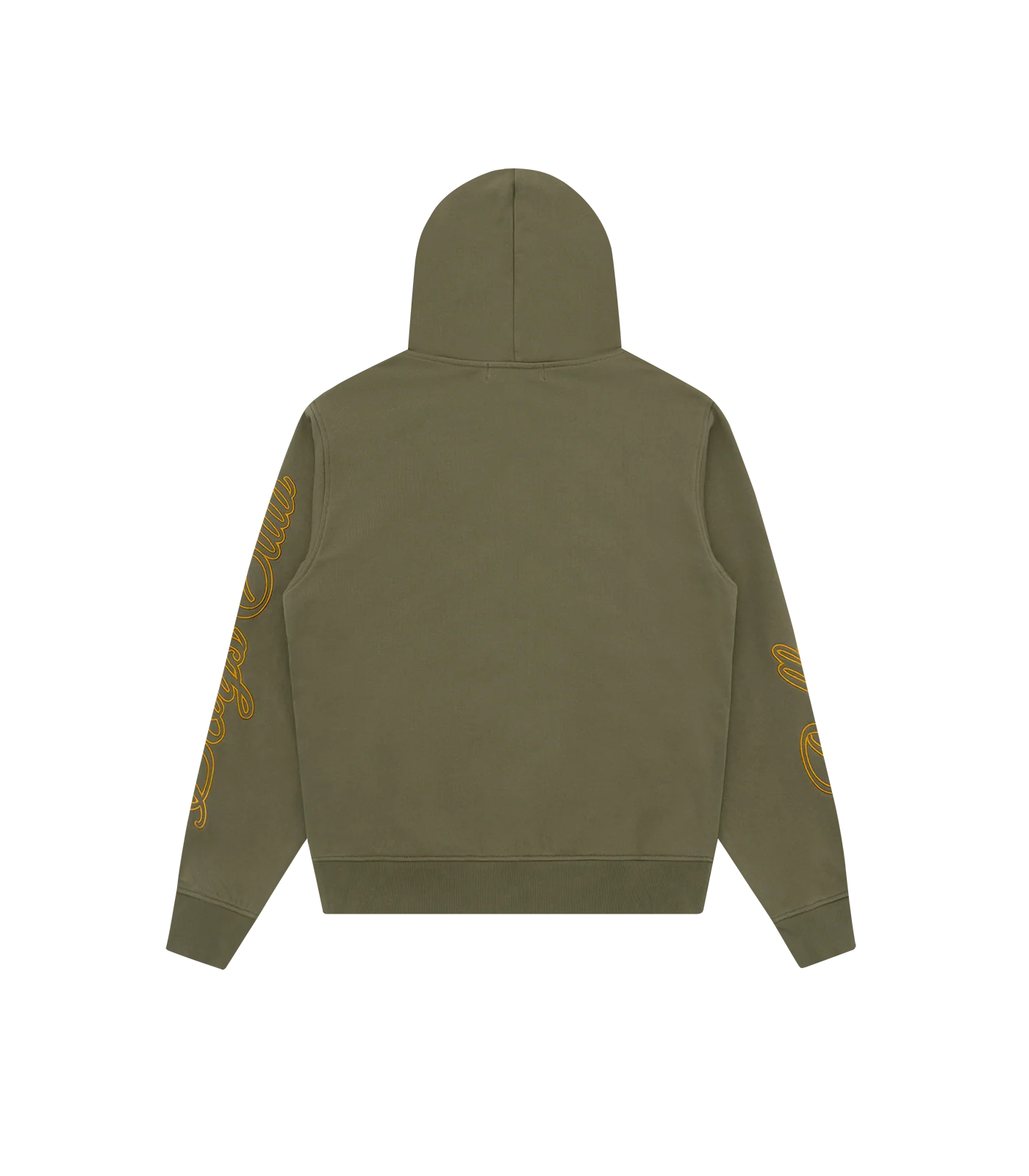 STANDING ASTRO EMBROIDERED ZIP THROUGH HOOD - KHAKI - Image 2