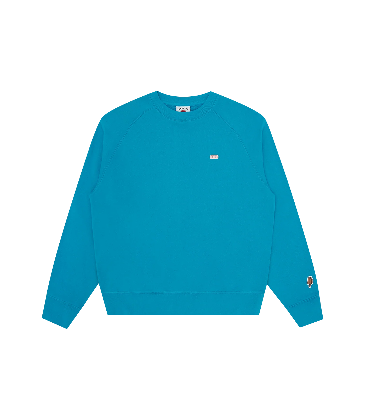 STICKER CREWNECK - TEAL