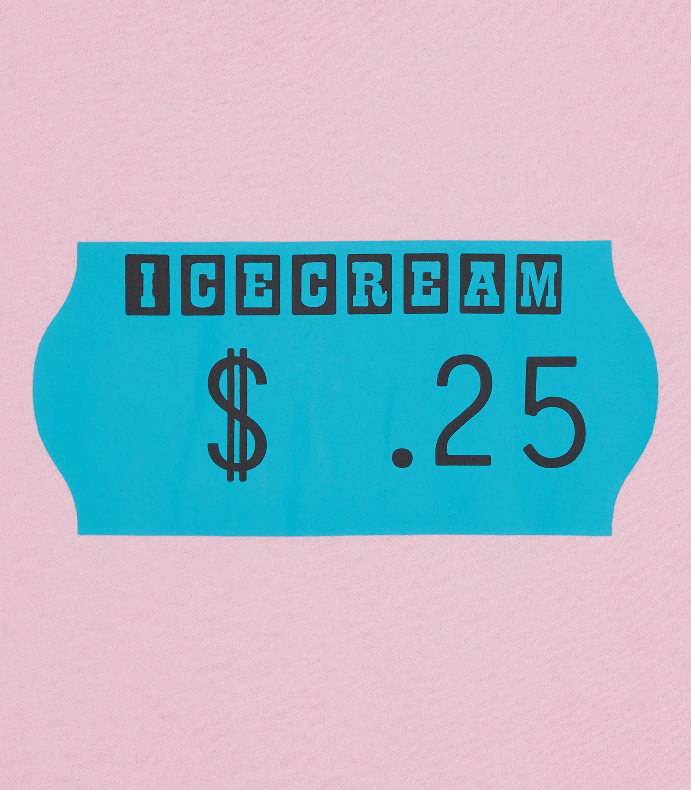 STICKER T-SHIRT - PINK - Image 4