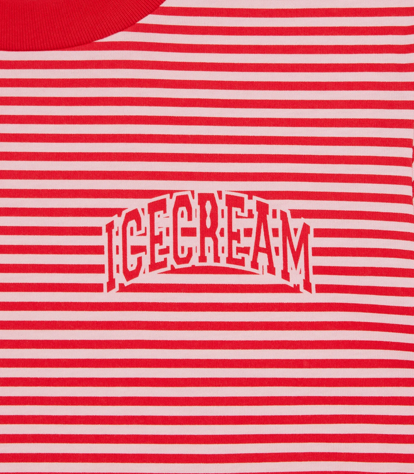 STRIPED T-SHIRT - RED/PINK - Image 4