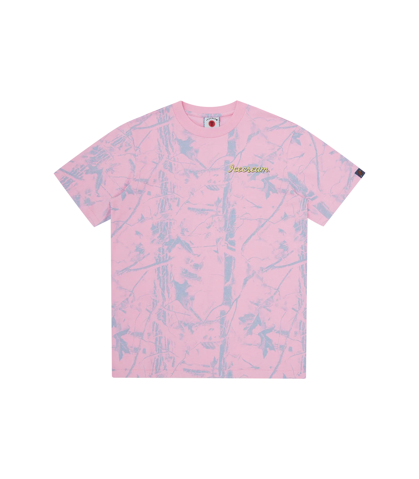 TREE CAMO T-SHIRT - PINK