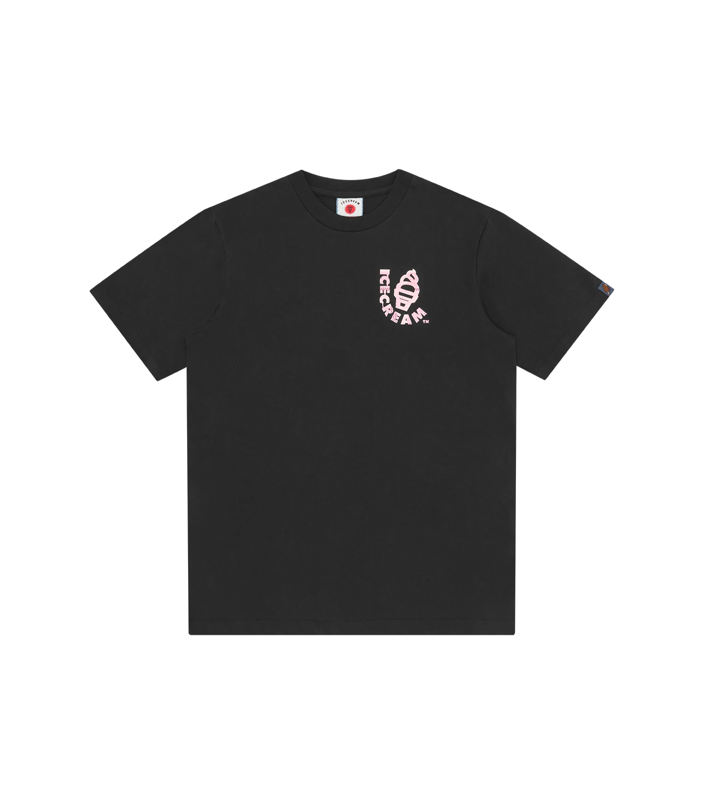 WAFFLE CONE T-SHIRT - BLACK