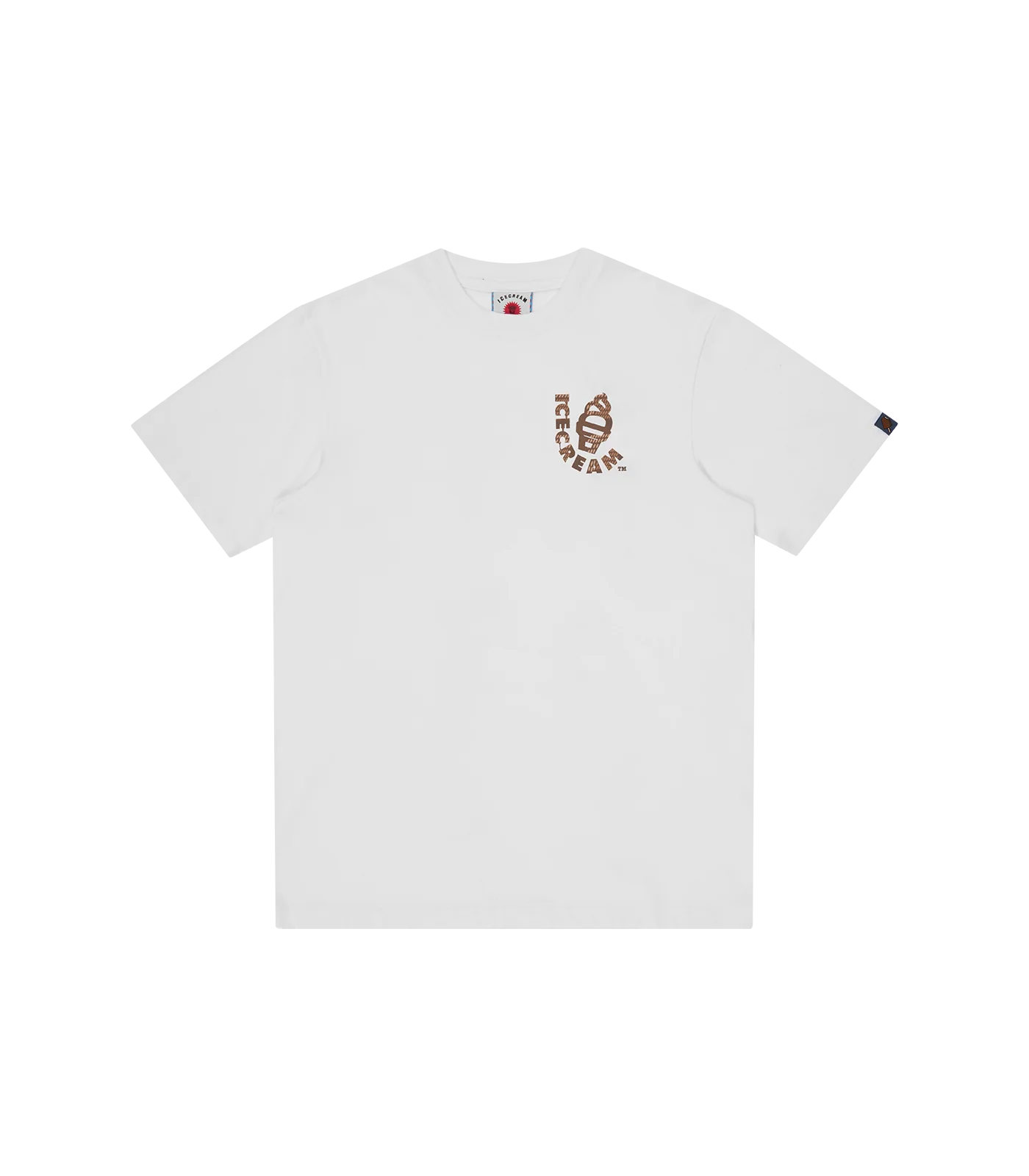 WAFFLE CONE T-SHIRT - WHITE