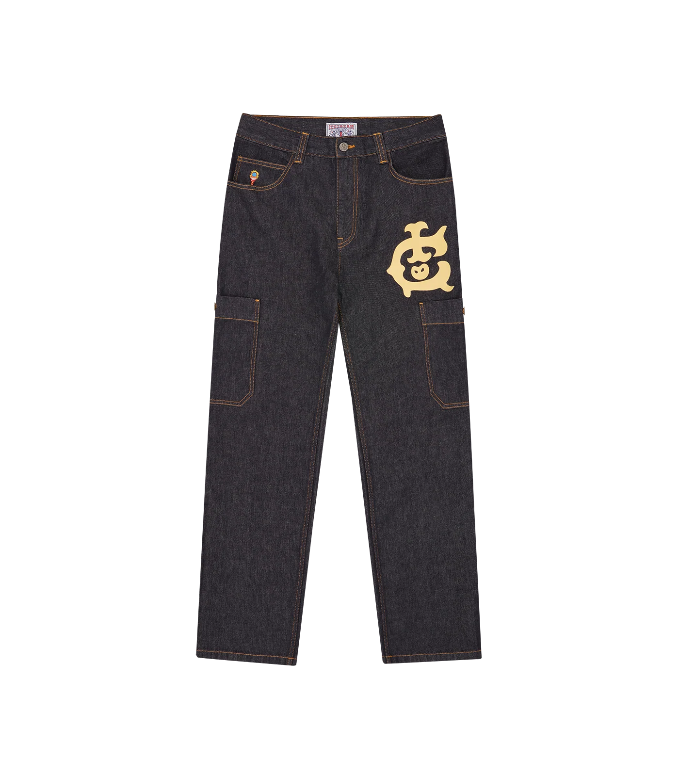 WESTERN DENIM PANTS - INDIGO
