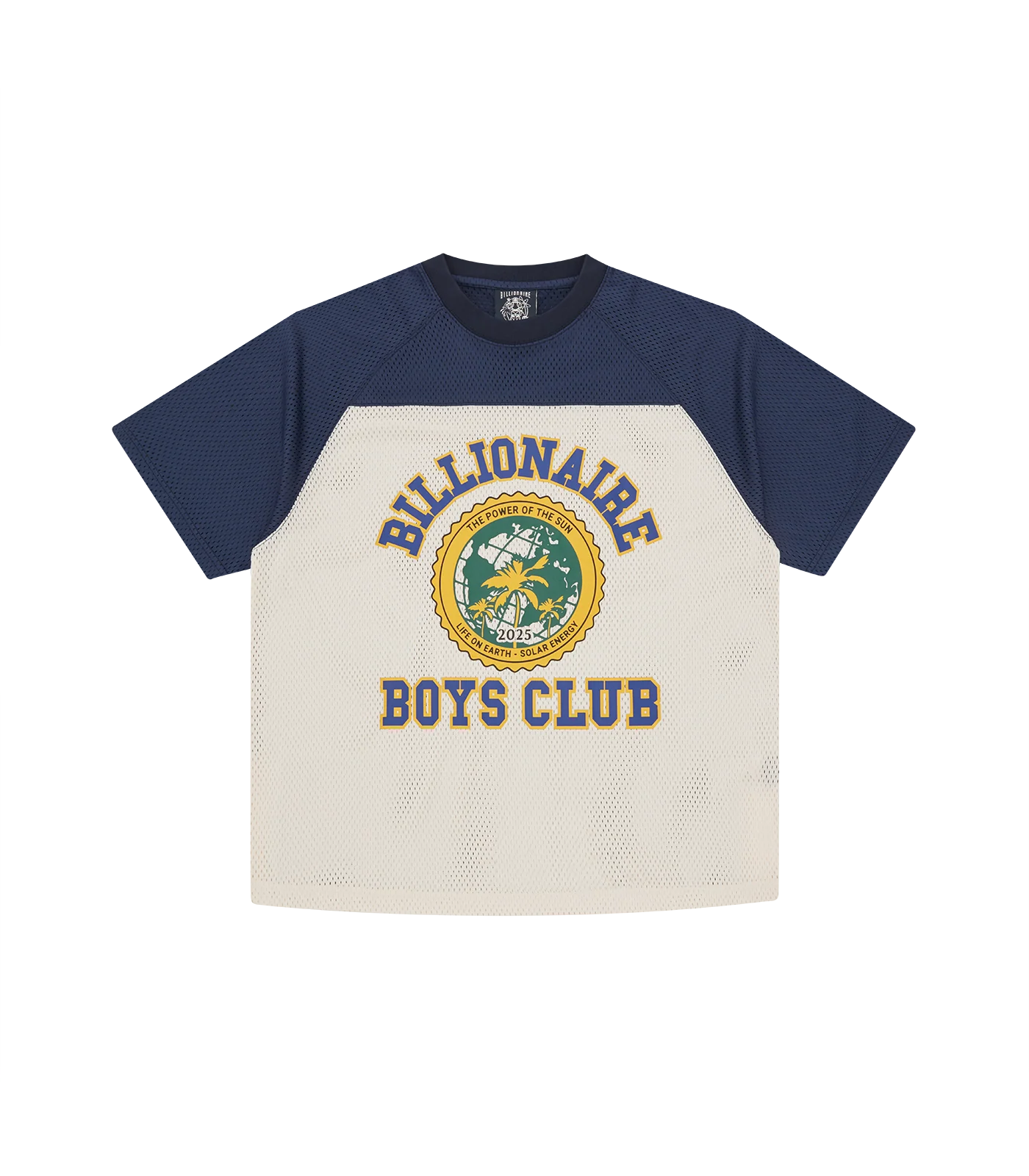 WORLD COLLEGE MESH FOOTBALL SHIRT - NAVY/HEATHER GREY