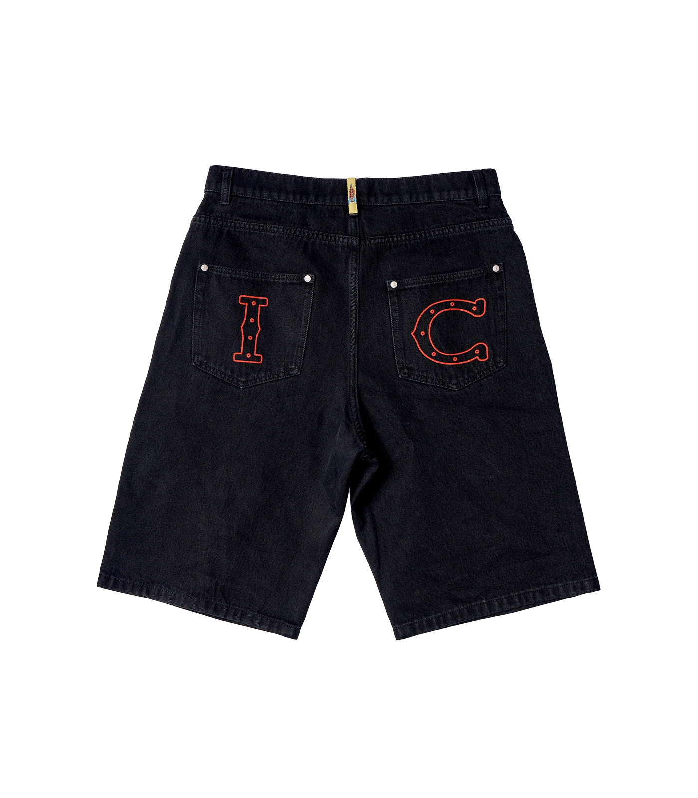 YEAR OF THE HORSE DENIM SHORTS - DARK BLUE - Image 2